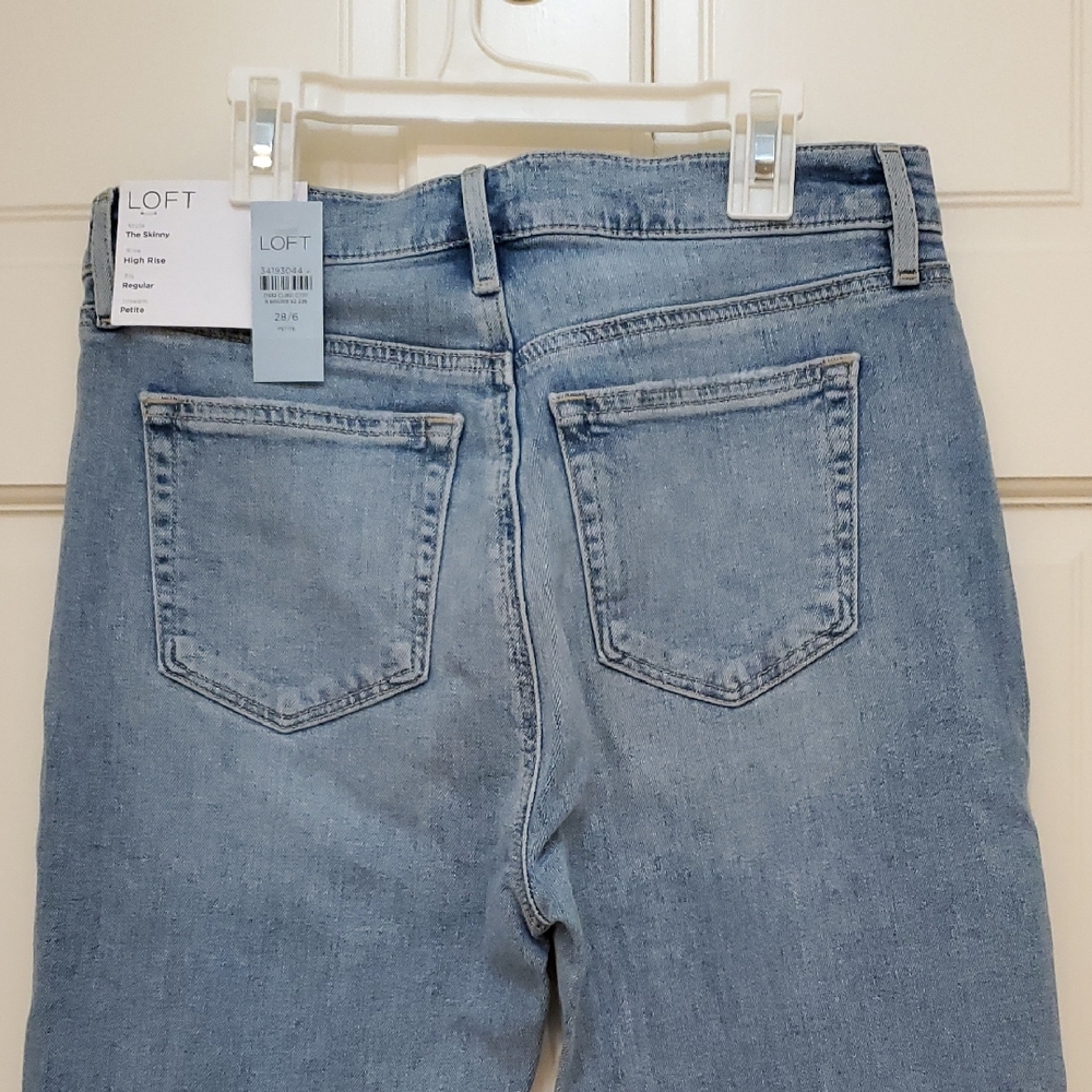 LOFT Women's Denim High Rise Jeans